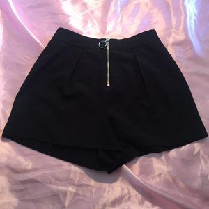 Missguided High Waisted O-ring Shorts Size 2